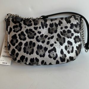 INC International Concepts cheetah print small evening bag or makeup bag